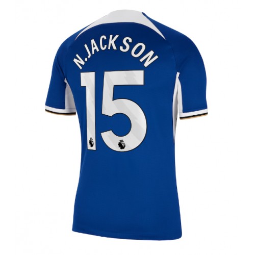 Chelsea Nicolas Jackson #15 Domaci Dres 2023-24 Kratak Rukav